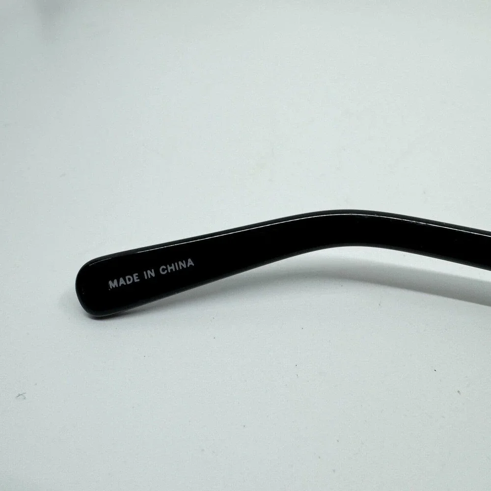 7 For All Mankind Model 7906 50-19-140 Eyeglasses Frame‎ Black Round H9703